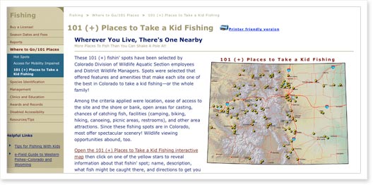 Where to take your kids fishing in Colorado